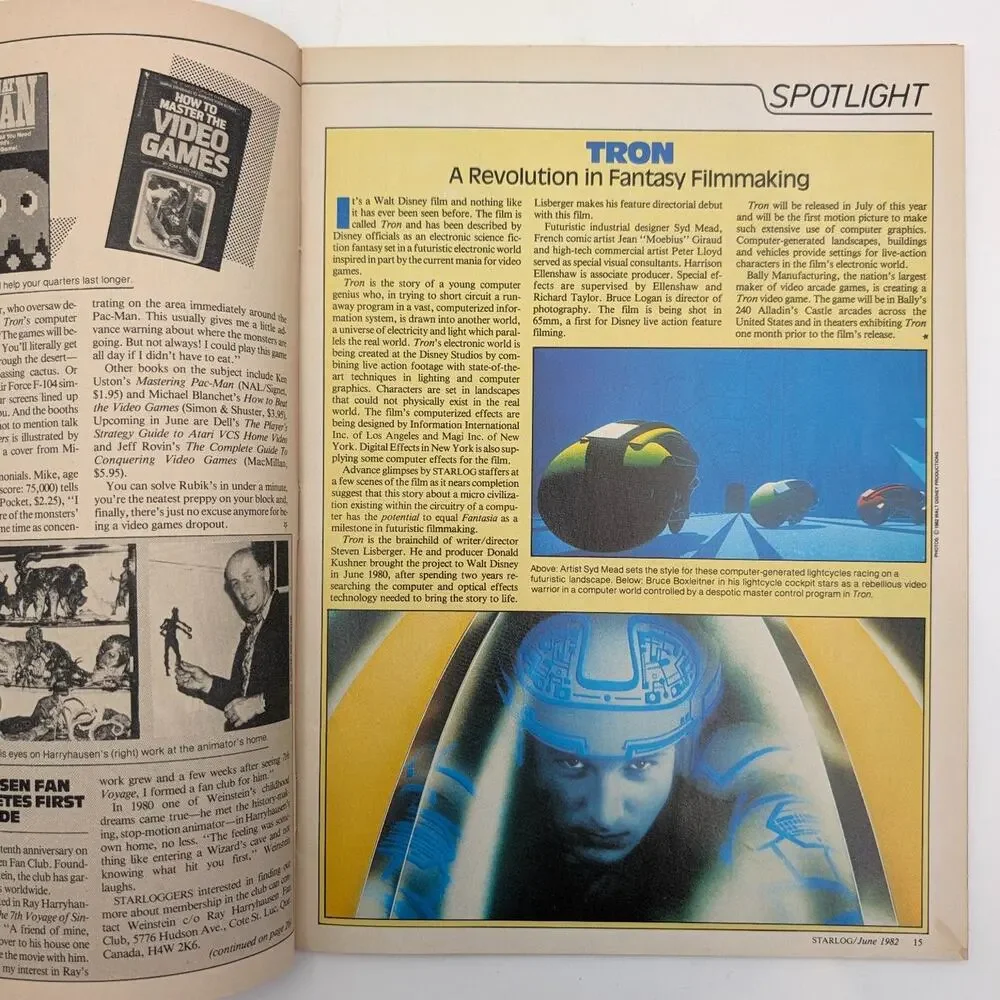 STARLOG Magazine 59 June 1982 Conan The Barbarian Arnold Schwarzenegger SciFi